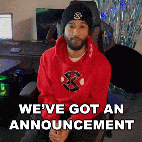 We Have An Announcement GIF