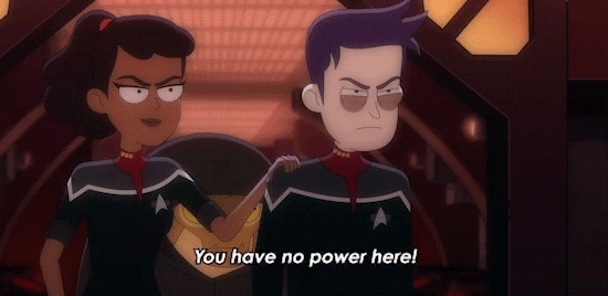 We Have No Power Here Ensign Boimler GIF