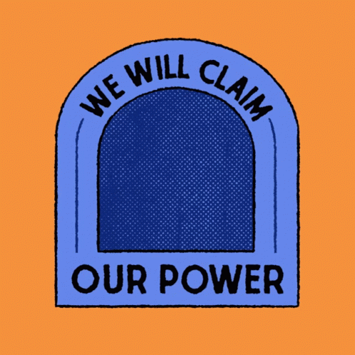 We Have Power Digital Graphics Design GIF