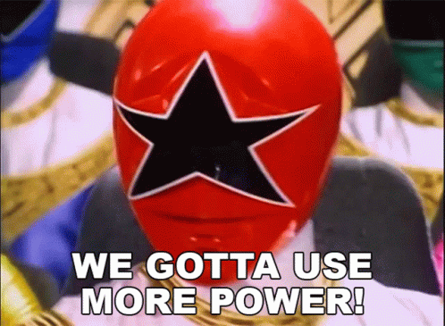 We Have Power Mighty Morphin Power Rangers GIF