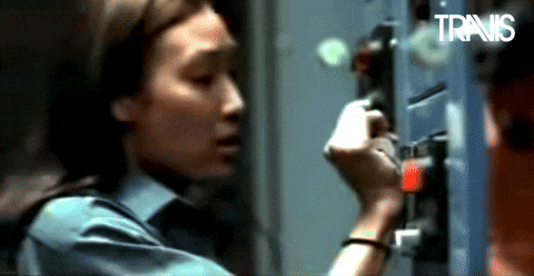 We Have Power Switch On Travis GIF