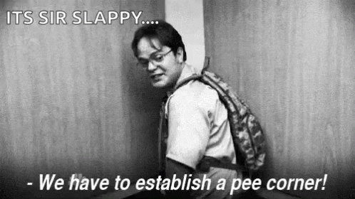 We Have To Establish A Pee Corner GIF