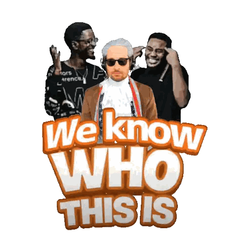 We Know Who This Is Sticker