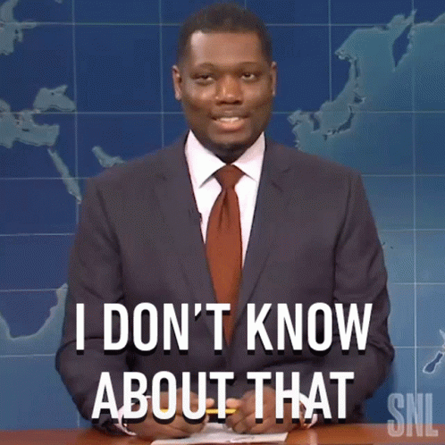 We'll Do It Live Clueless Michael Che GIF