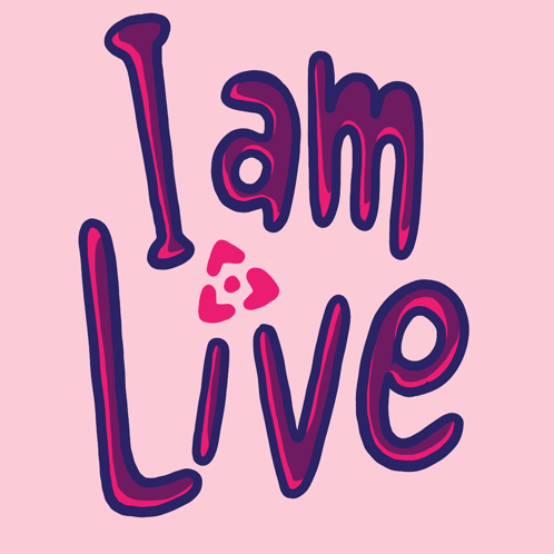 We'll Do It Live Flashing Fun Text Art GIF