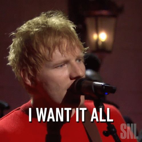 We'll Take The Lot Ed Sheeran GIF