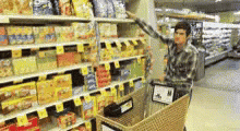 We'll Take The Lot Guy Grocery Shopping GIF