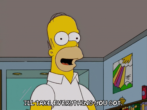We'll Take The Lot Homer Simpson Credit Card GIF