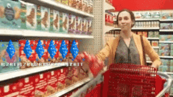 We'll Take The Lot Lady Getting All Products GIF