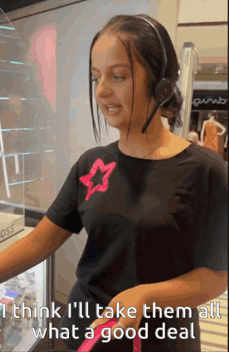 We'll Take The Lot Woman Buying At Store GIF
