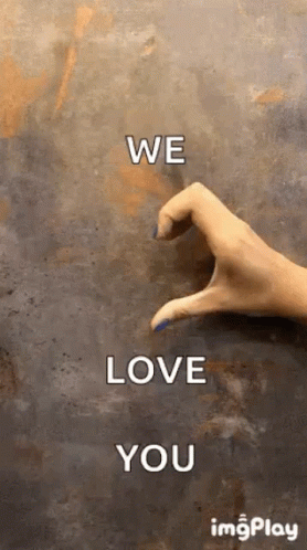 Hands Forming Heart We Love You GIF