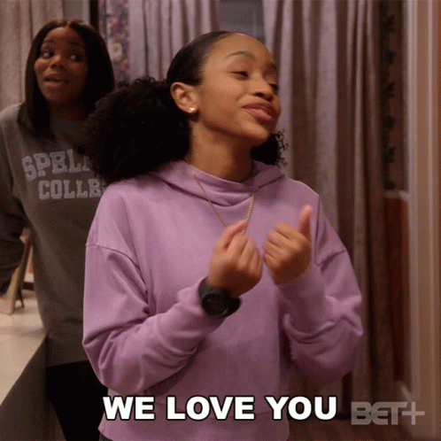 Janelle Carson We Love You GIF