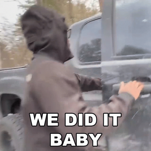 We Made It Baby GIF
