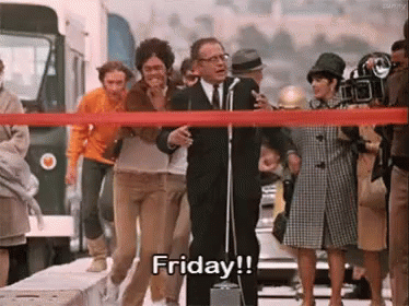 We Made It To Friday Finish Line GIF