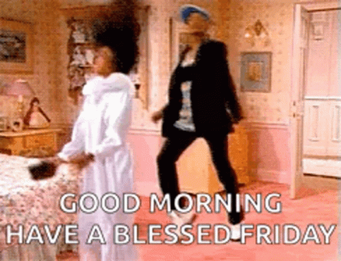 We Made It To Friday Morning Dance GIF