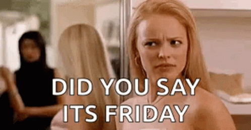 We Made It To Friday Rachel Mc Adams GIF