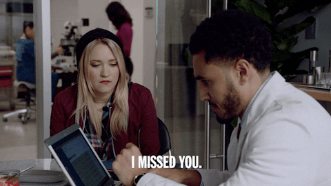 We Missed You Girl In Red GIF