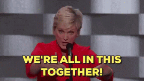 We're All In This Together Jennifer Granholm GIF