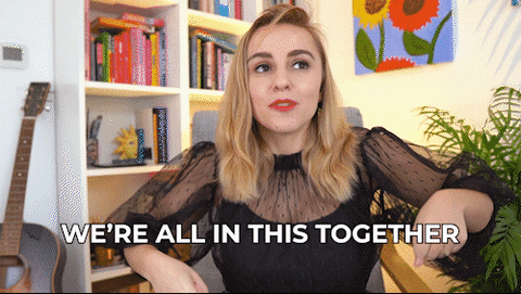 We're All In This Together Hannah Witton GIF