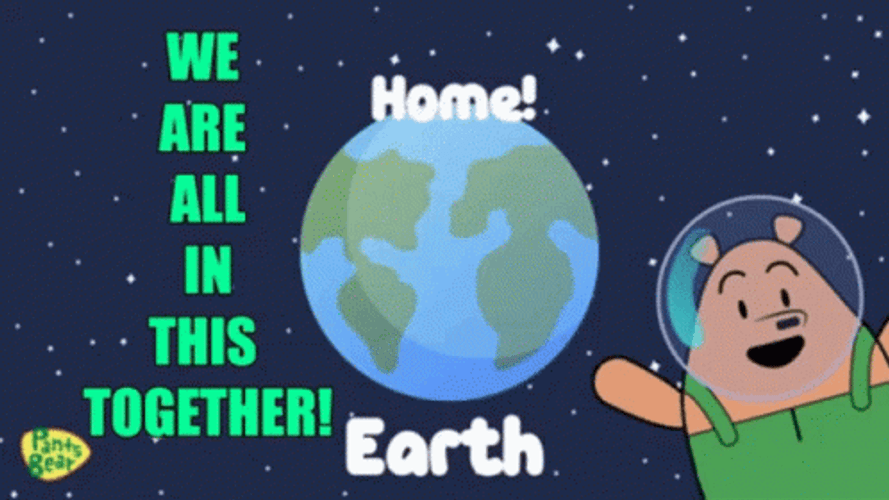 We're All In This Together Pants Bear GIF