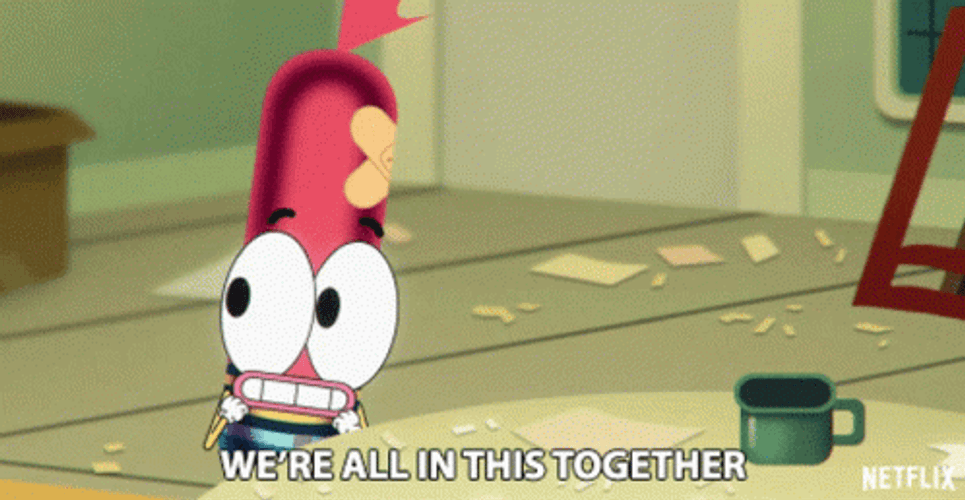 We're All In This Together Pinky Malinky GIF
