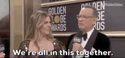 We're All In This Together Tom Hanks GIF
