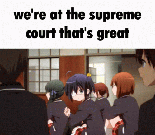 We're At The Supreme Court That's Great GIF