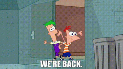We're Back Phineas And Ferb GIF