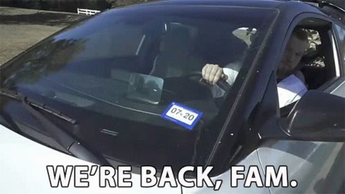 We're Back Sam Ehlinger Football GIF