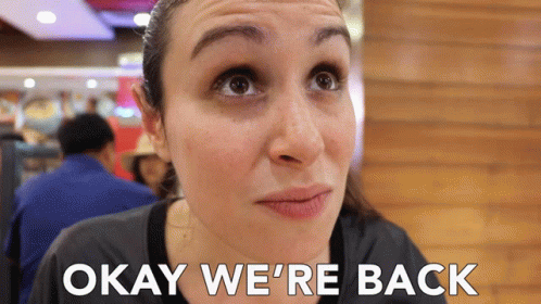 Okay We're Back Julia Goolia Youtuber GIF