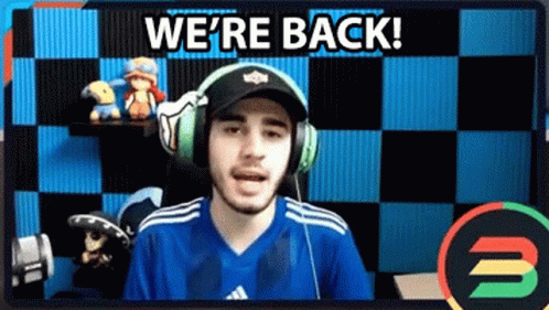 We're Back Bobby Youtuber Gamer GIF