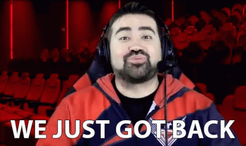 We're Back Joe Vargas Commentator GIF