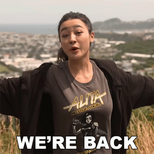 We're Back Emily Ghoul GIF