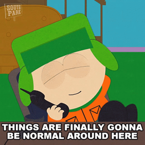 We're Back Kyle Broflovski South Park GIF