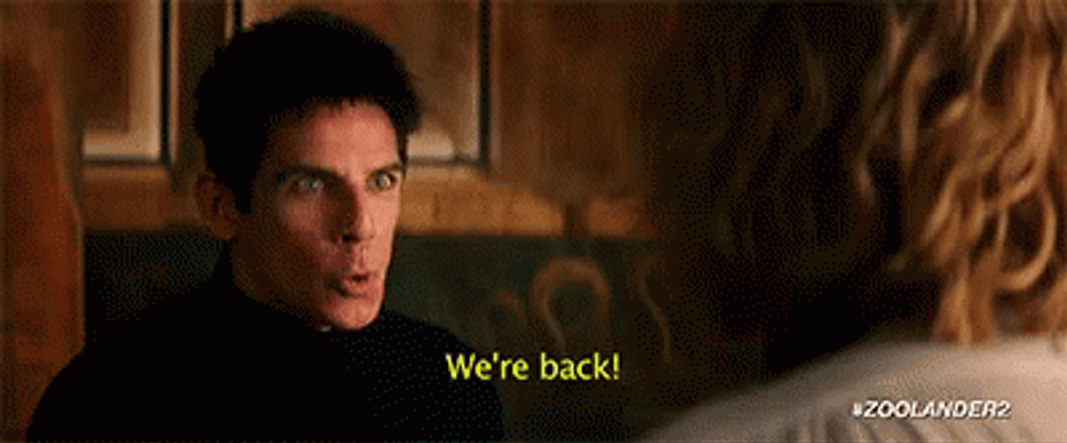 We're Back Ben Stiller Zoolander GIF