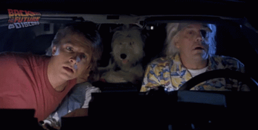 We're Back Marty And Doctor Brown GIF