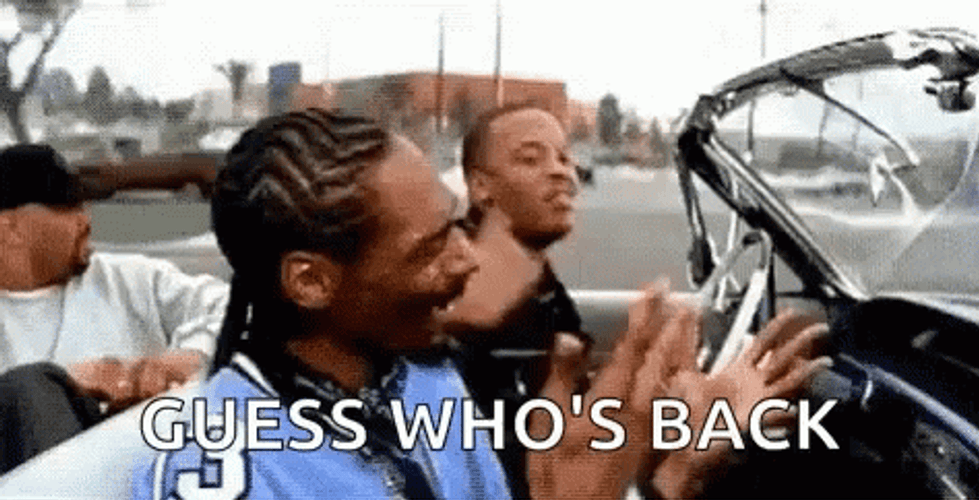 We're Back Snoop Dogg Dr Dre Jamming GIF