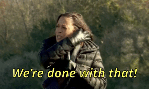 We're Done With That Kamala Laugh GIF
