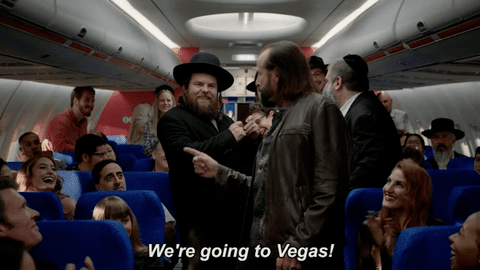 We're Going To Vegas Vacation GIF