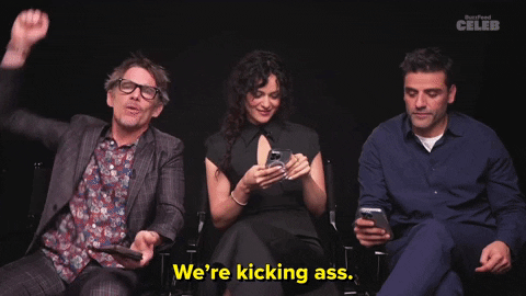 We're Gotta Kick It Up Some Ass GIF