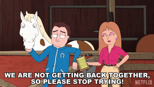 We're Not Getting The Band Back Together Stop Trying GIF