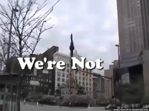 We're Not