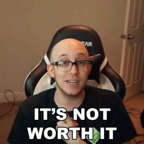 We're Not Worthy I'm Very Scared GIF