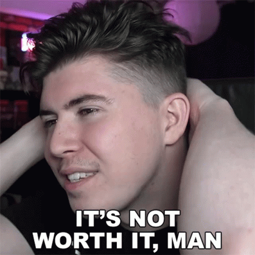We're Not Worthy Man GIF