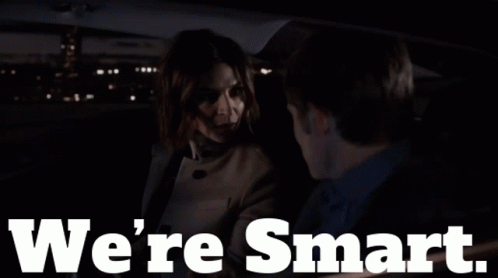 We're Smart Grey's Anatomy GIF