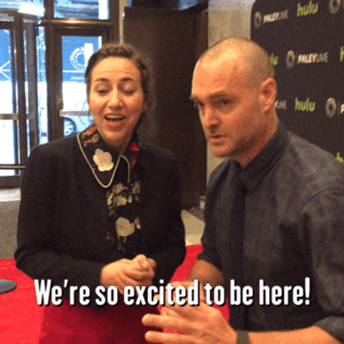 We're So Excited To Be Here GIF