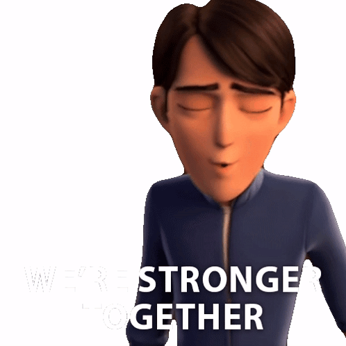 We're Stronger Together We Can Do This GIF