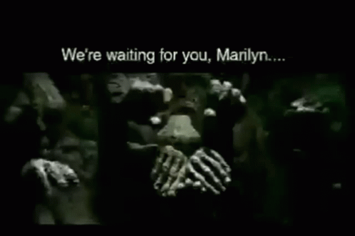 We're Waiting For You Marilyn GIF