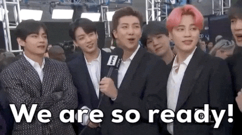 We Ready Bts Members GIF