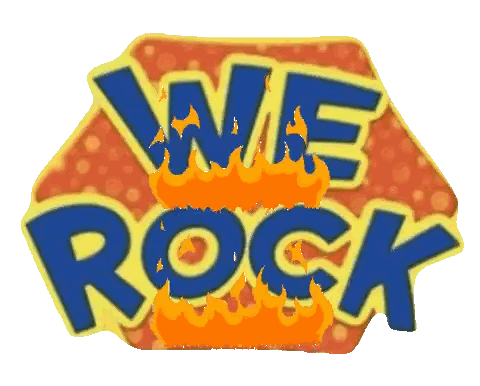 We Rock Sign